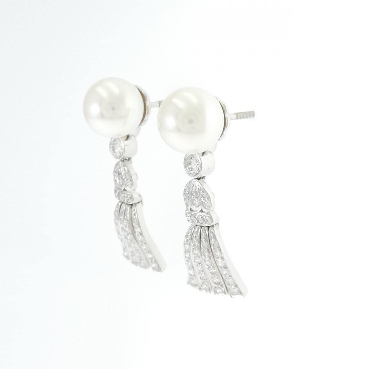 【ヴィンテージ】ティファニー アコヤパール ピアス 8.1mm