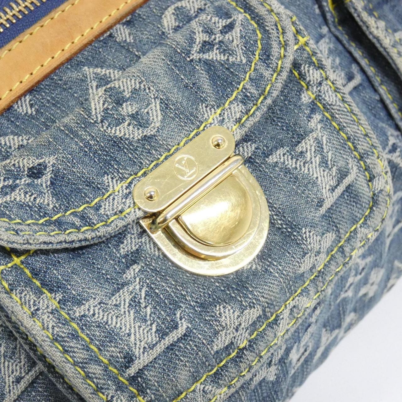 ルイヴィトン モノグラム デニム バギー PM M95049+J54316 ショルダーバッグ