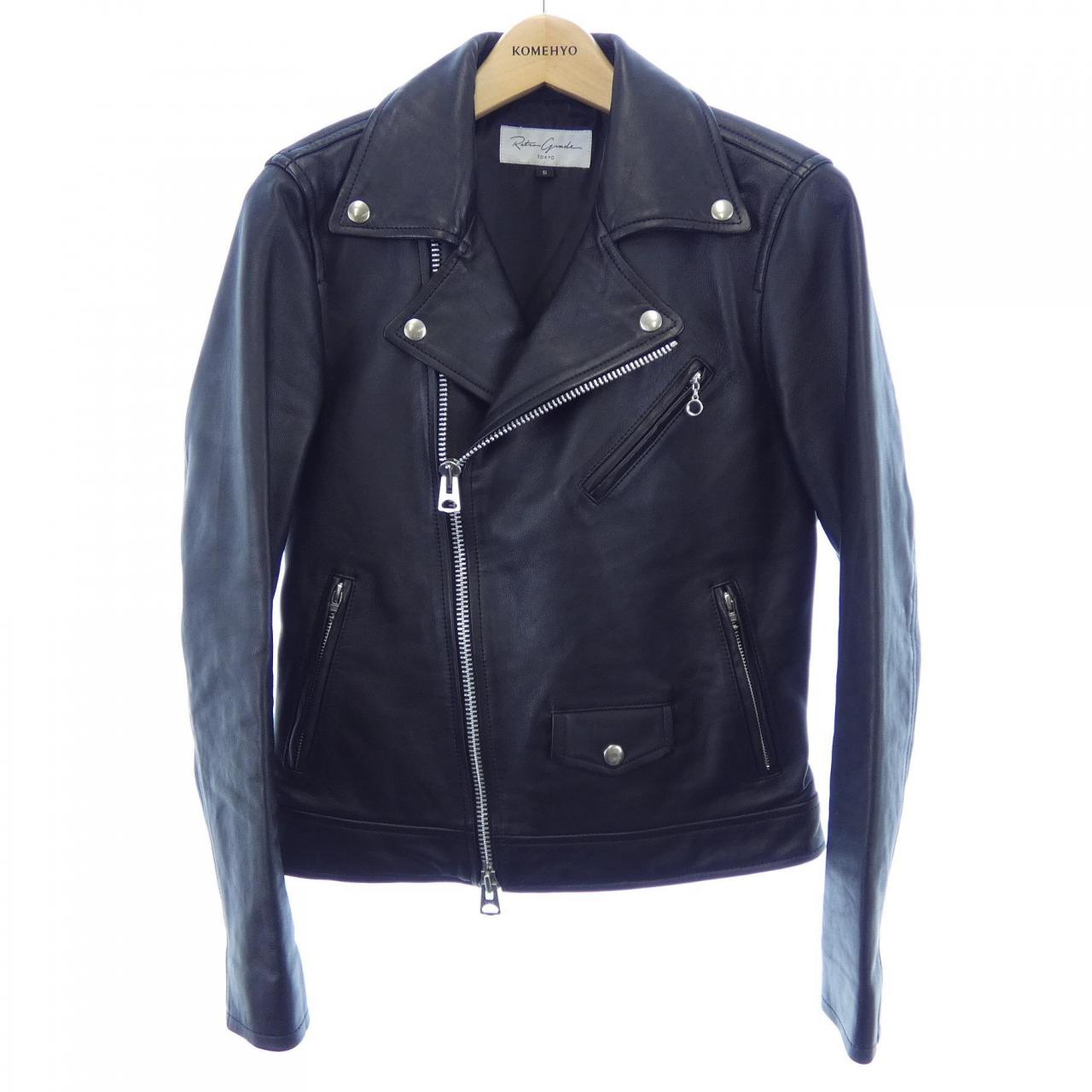 RETRO GRADE 793-5950002 レザーライダースジャケット