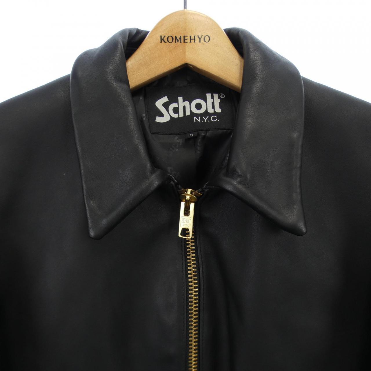 ショット SCHOTT レザーライダースジャケット