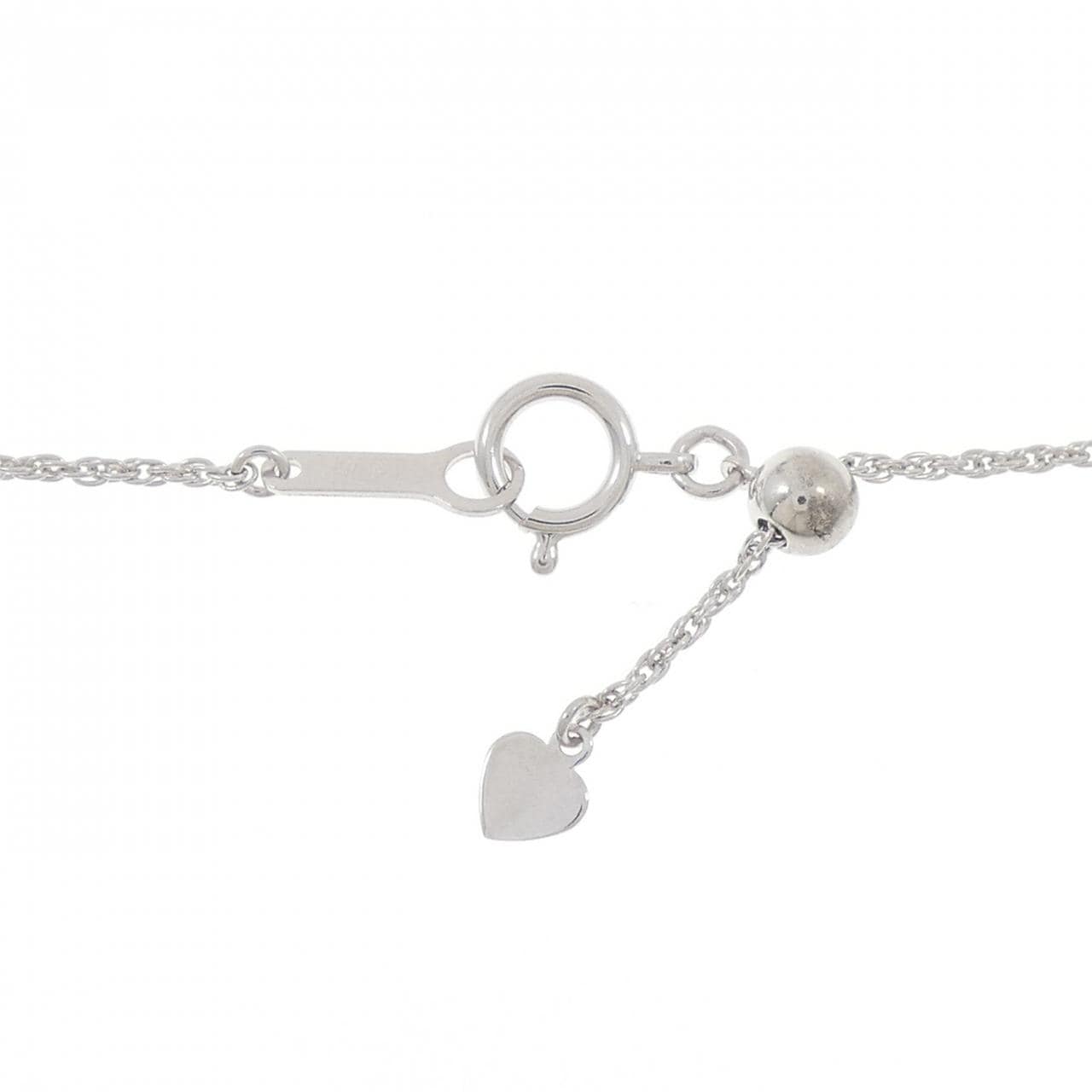 K18YG/K18WG ダイヤモンド ネックレス 0.27CT