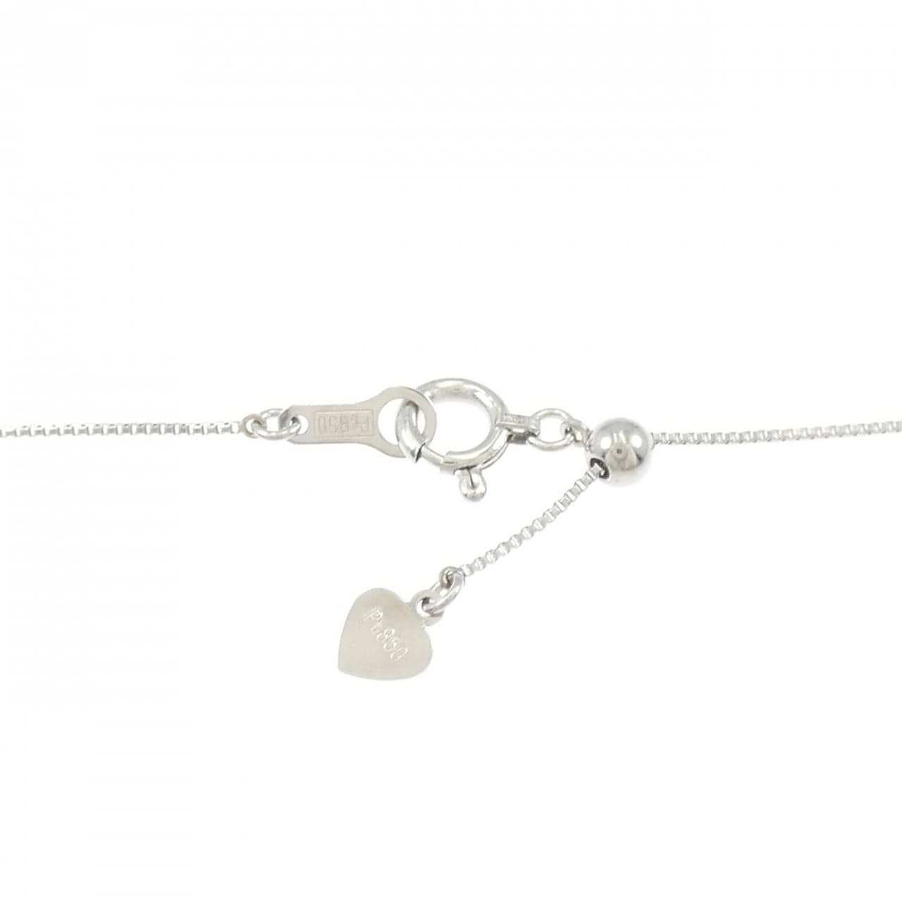 PT900/PT850 クリソベリルキャッツアイ ネックレス 1.76CT