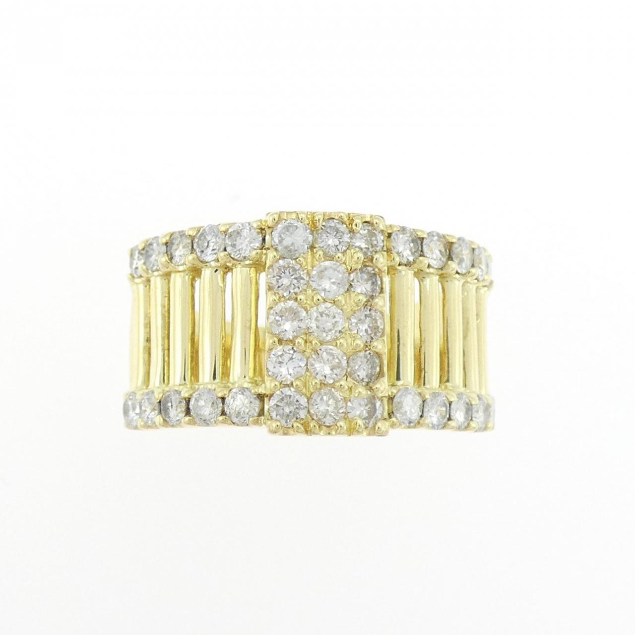 K18YG ダイヤモンド リング 1.00CT