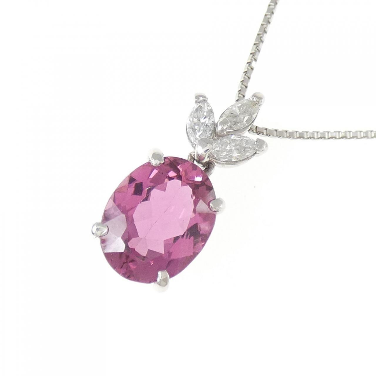 PT900/PT850 トルマリン ネックレス 2.31CT