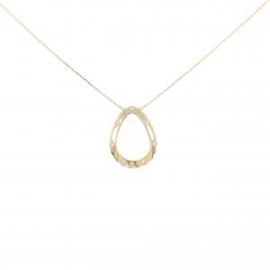 K18YG/K18WG ダイヤモンド ネックレス 0.21CT