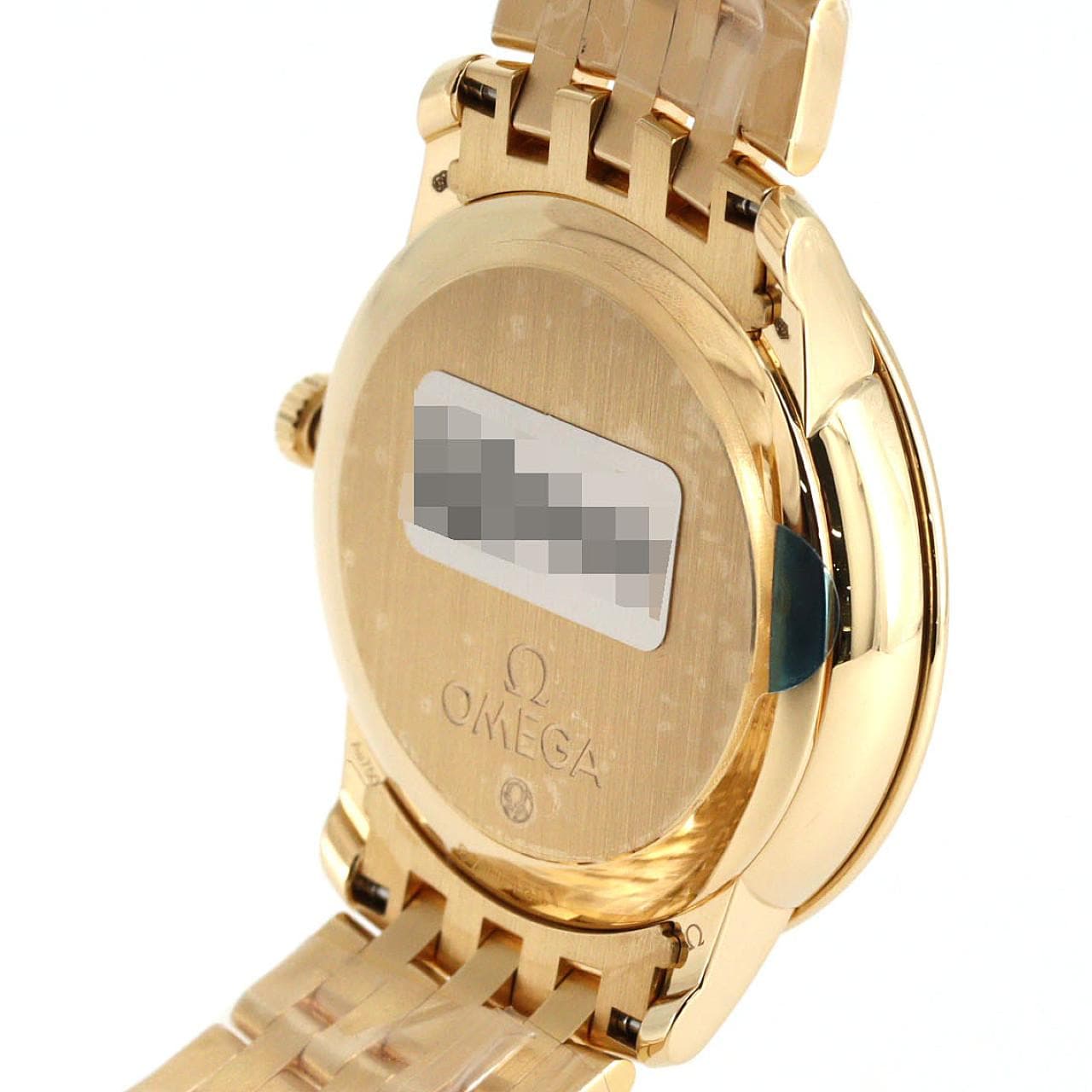 【新品】オメガ デ･ヴィルプレステージ YG/D･24P 424.55.37.20.52.002 YG 自動巻