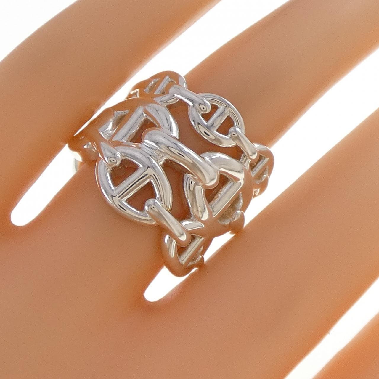 HERMES Chène d'Angle Anchenée 戒指