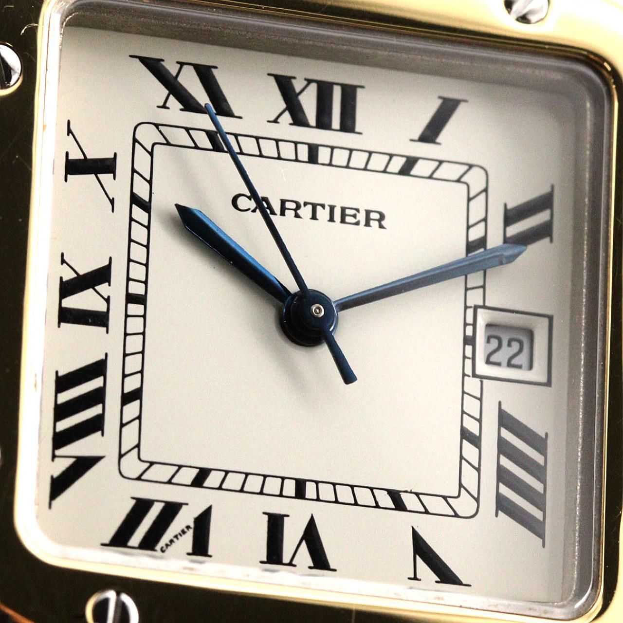 カルティエ サントスLM コンビ 81036288 SSxYG 自動巻