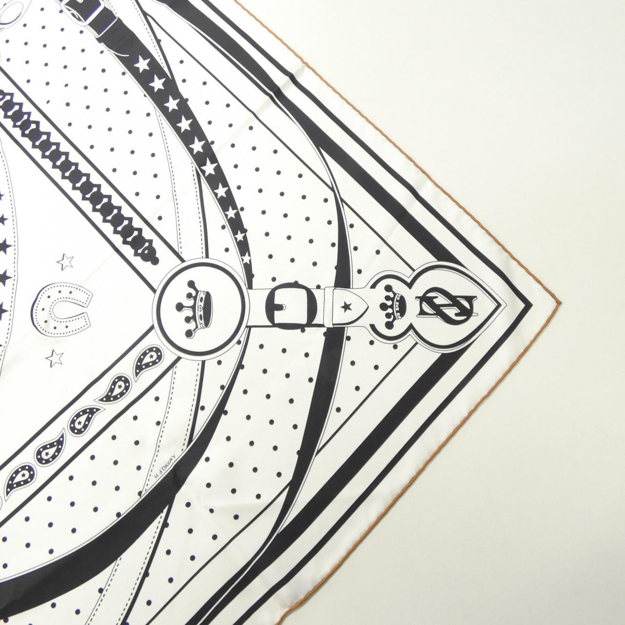 エルメス HERMES LA RPROMENADE DU MATIN H923986S カレダブルフェイス140 ショール