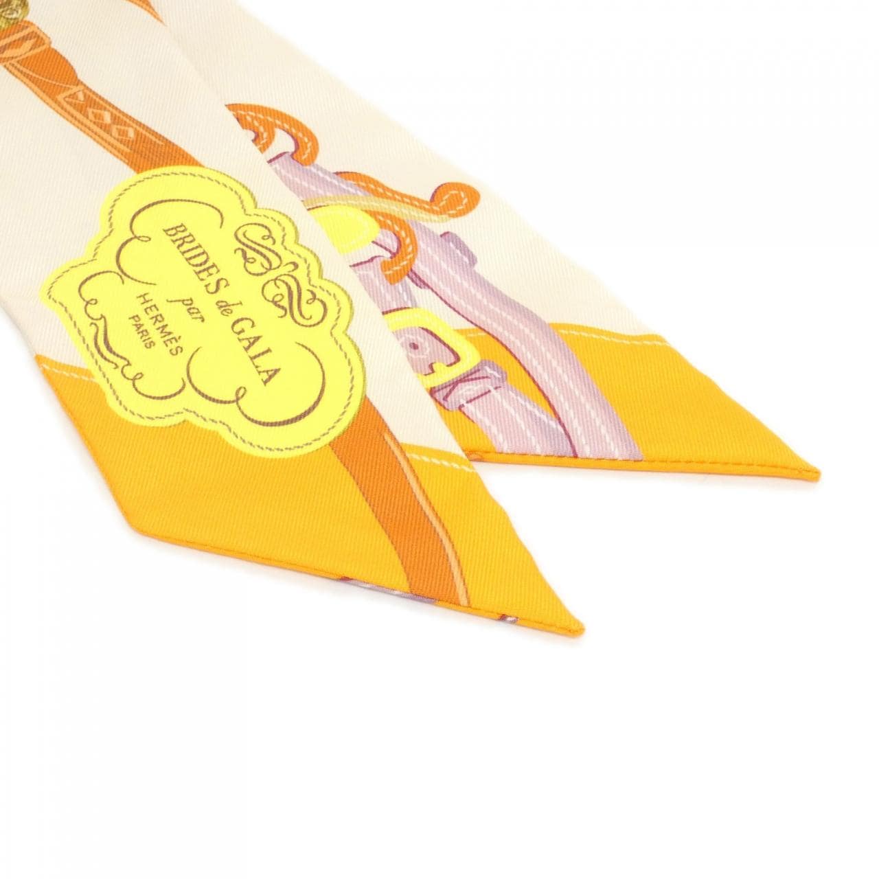 エルメス BRIDES DE GALA APPLIQUE ツイリー 063940S スカーフ