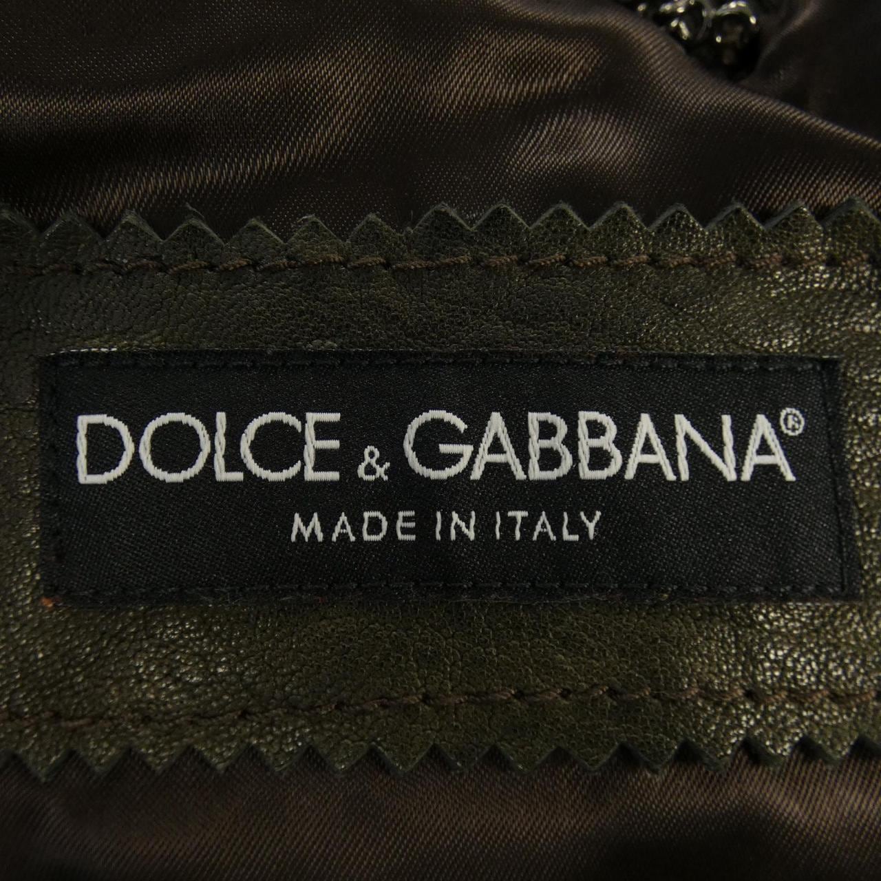 ドルチェアンドガッバーナ DOLCE&GABBANA レザージャケット