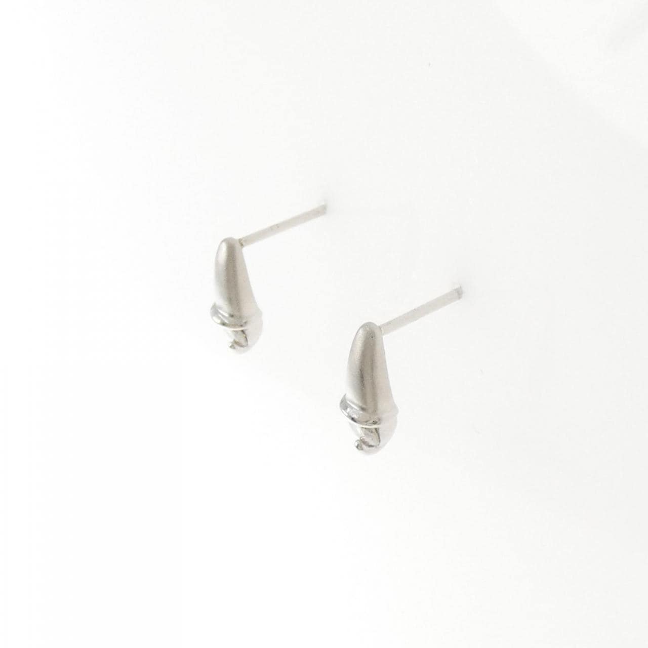PT900 ダイヤモンド ピアス 0.20CT