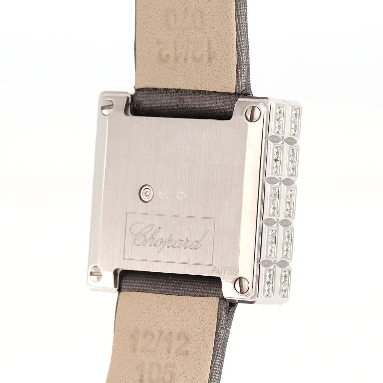【新品】ショパール アイスキューブ WG･ケースフルダイヤ 137003-1001 WG クォーツ