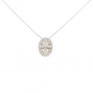 K18WG/K18YG ダイヤモンド ネックレス 0.15CT