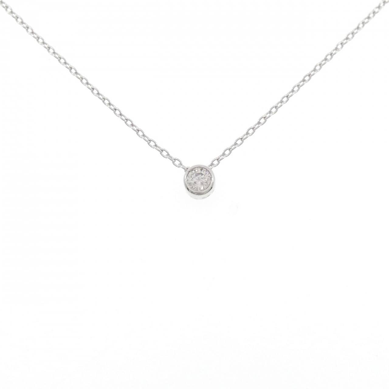 PT900/PT850 ダイヤモンド ネックレス 0.08CT