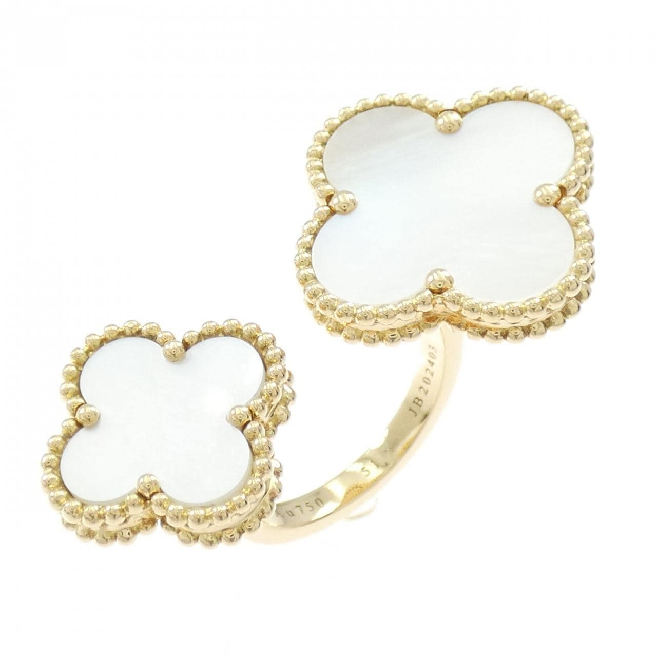 ヴァンクリーフ&アーペル マジックアルハンブラ アン トレ レ ドア リング