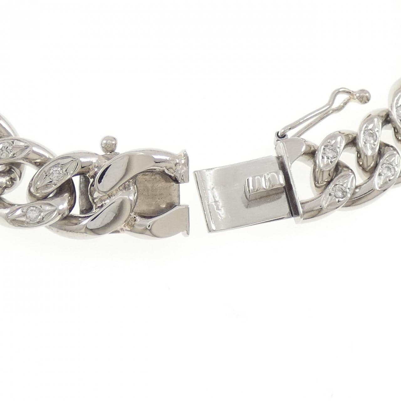 PT850鑽石基黑手鍊 1.671CT 21.5cm