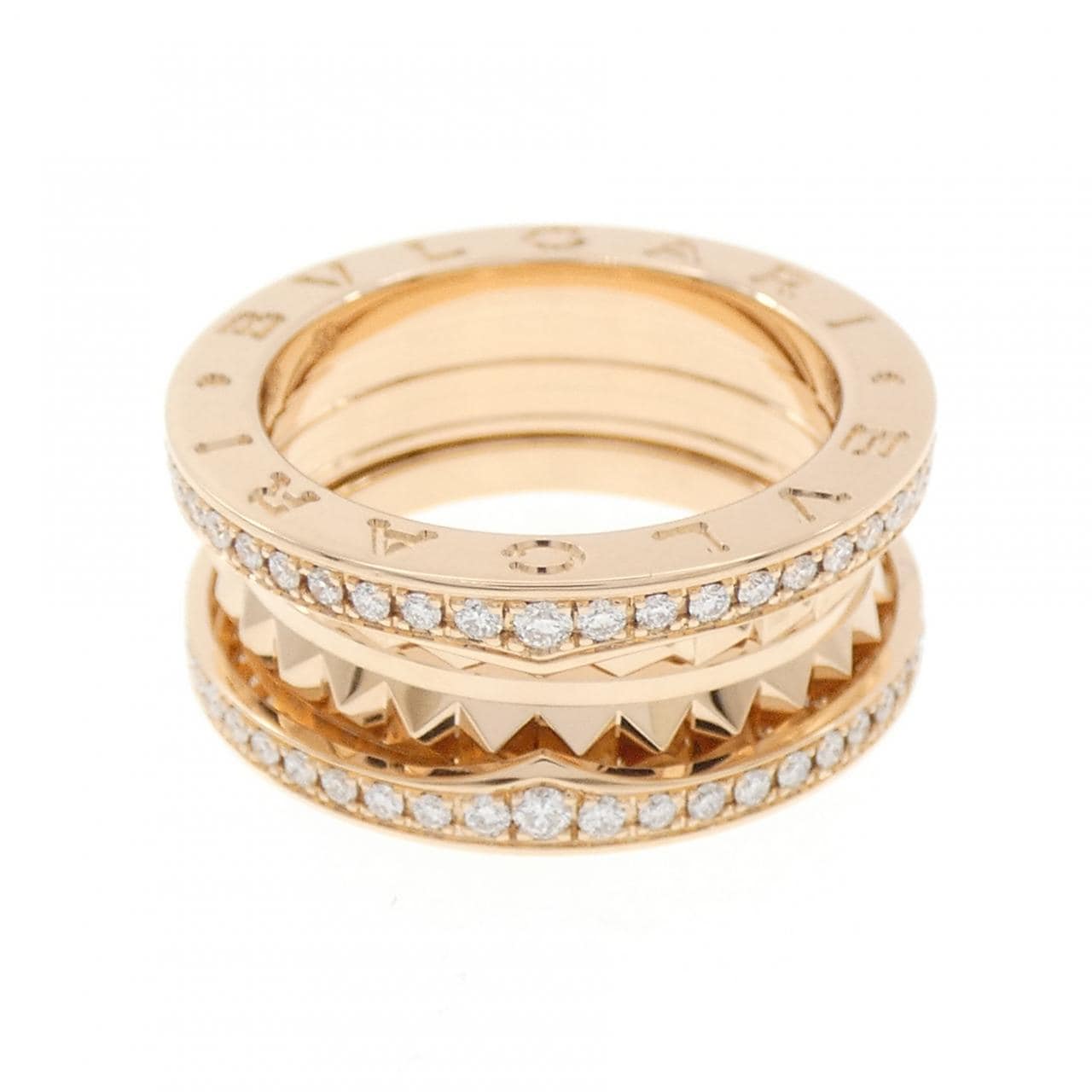 ブルガリ B.zero1 ロック 2バンド リング