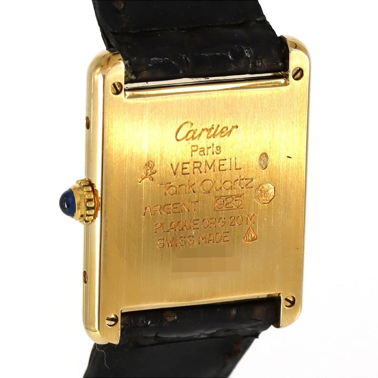 【ノーメンテナンス還元価格】カルティエ マストタンクLM GP W1002753 GP クォーツ