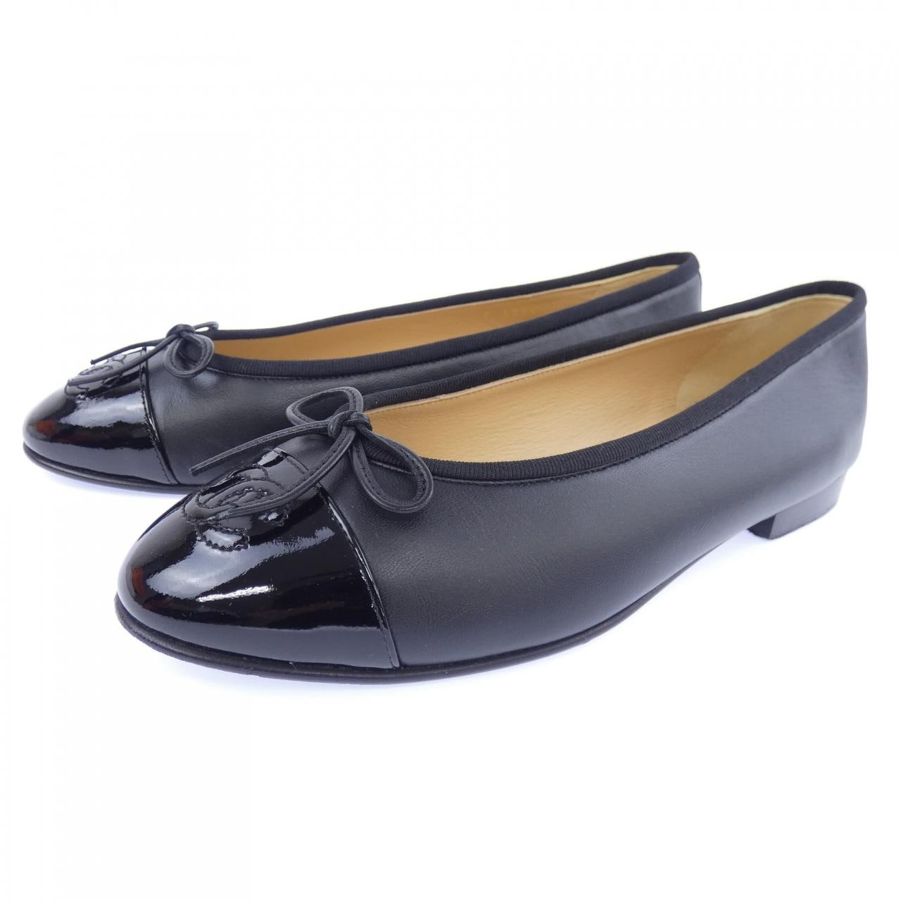 シャネル CHANEL バレリーナ G02819Y01552 フラットシューズ