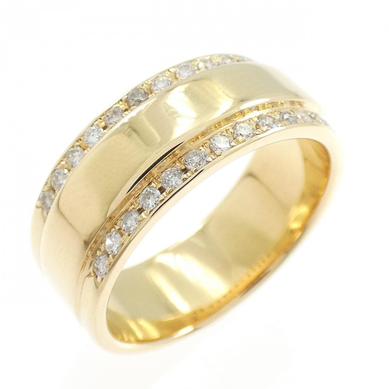 K18YG ダイヤモンド リング 0.21CT