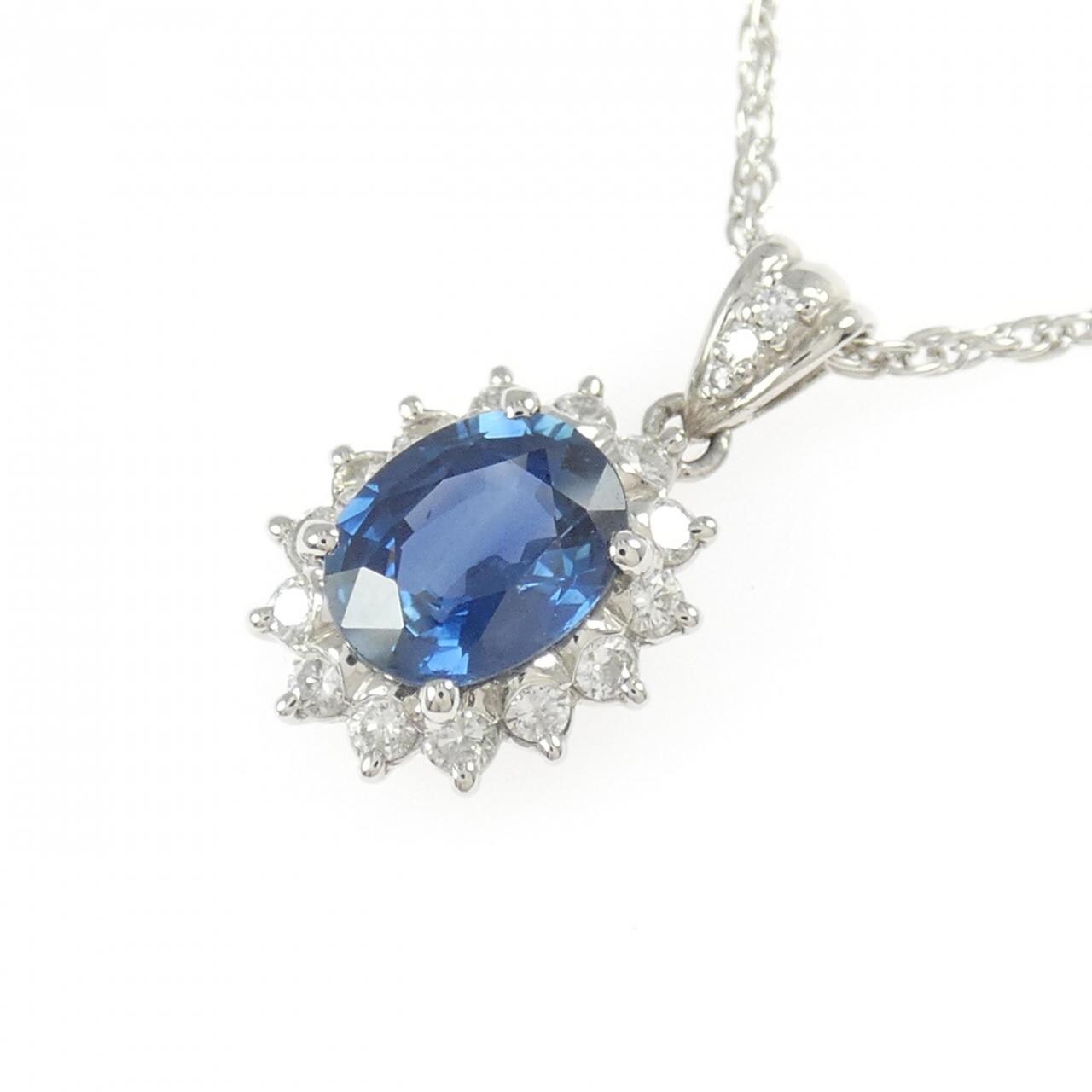 PT900/PT850 サファイヤ ネックレス 2.19CT