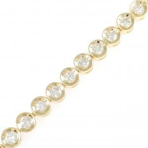 K18YG ダイヤモンド ブレスレット 5.00CT