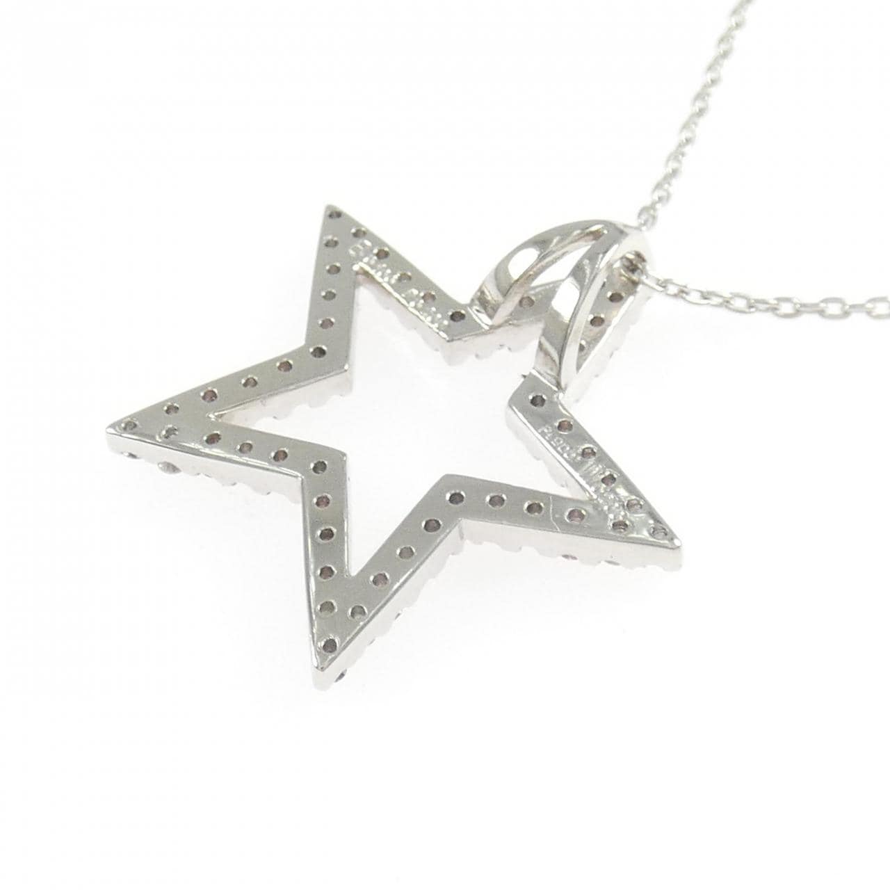 PT900/PT850 スター ダイヤモンド ネックレス 0.5CT