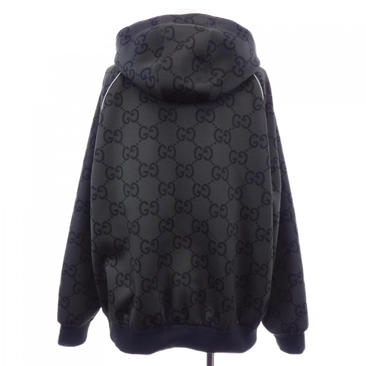 グッチ GUCCI ウェブ ストライプ付き ジャンボGG ジップジャケット 771619 XJF52 ブルゾン
