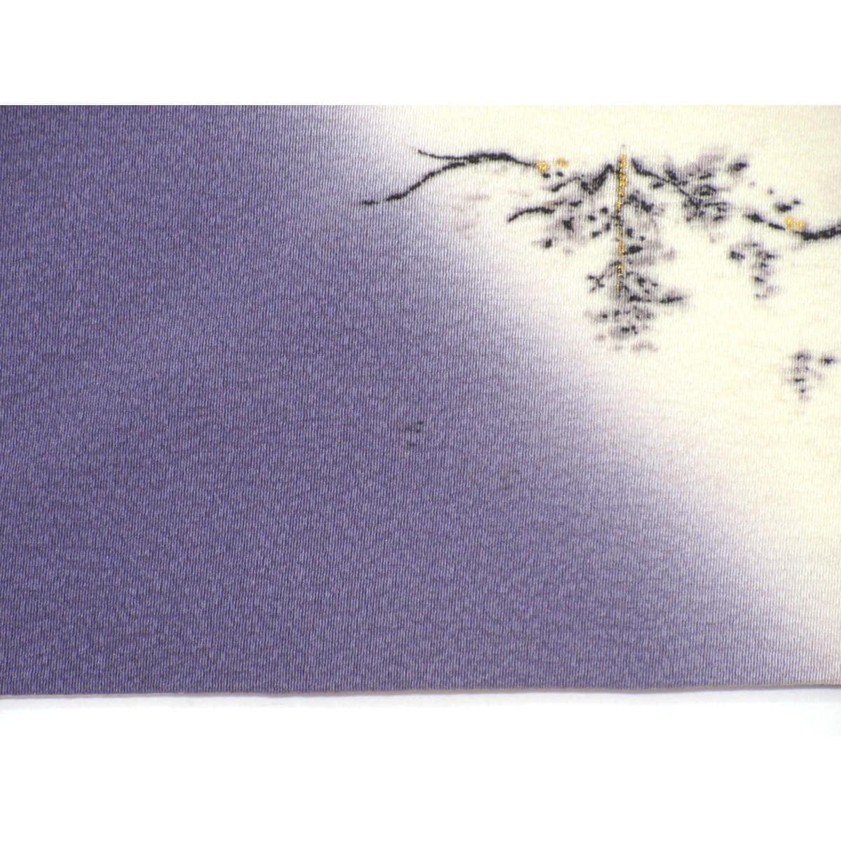 名古屋帯　山科春宣　染帯　友禅金彩加工