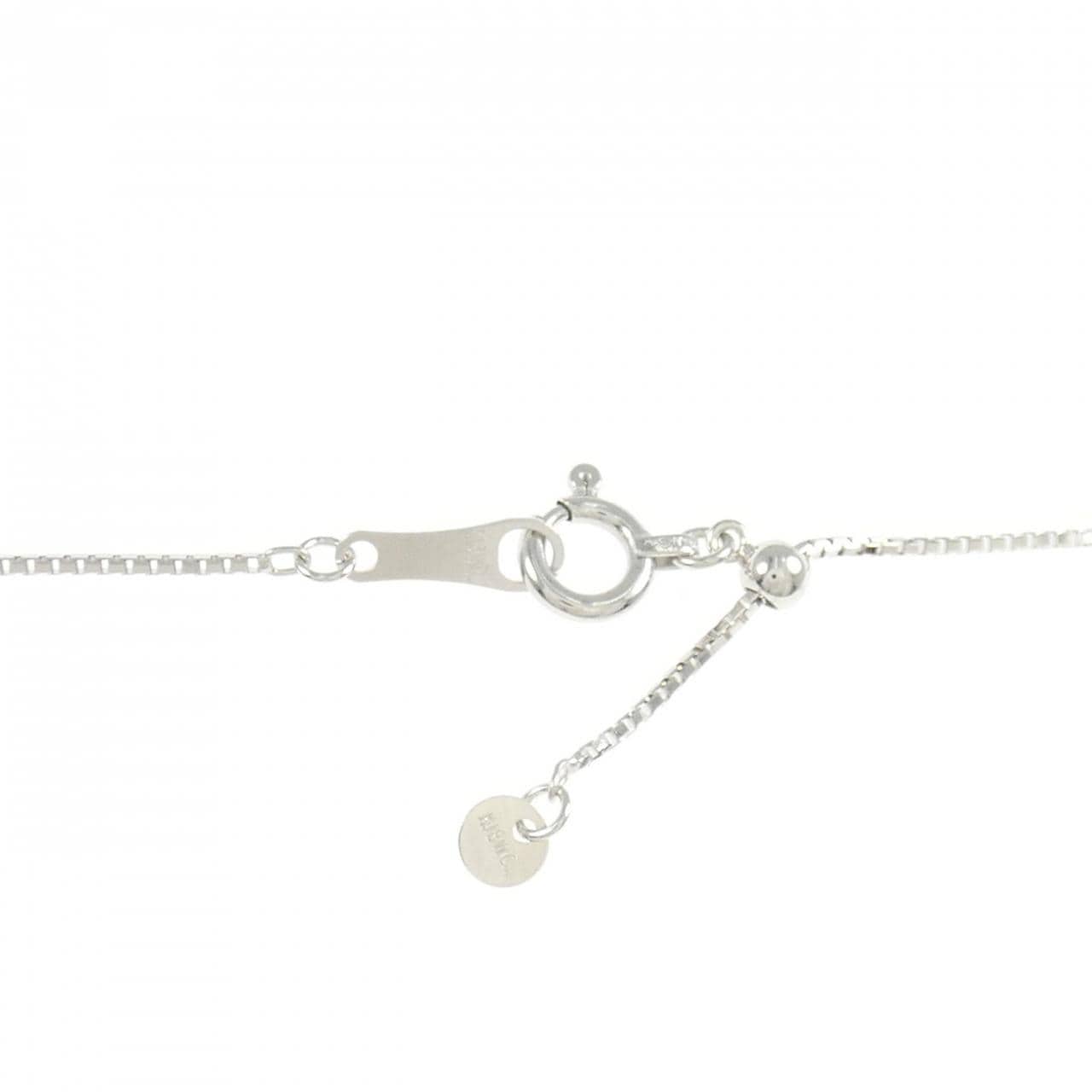 K18WG サファイヤ ネックレス 0.96CT