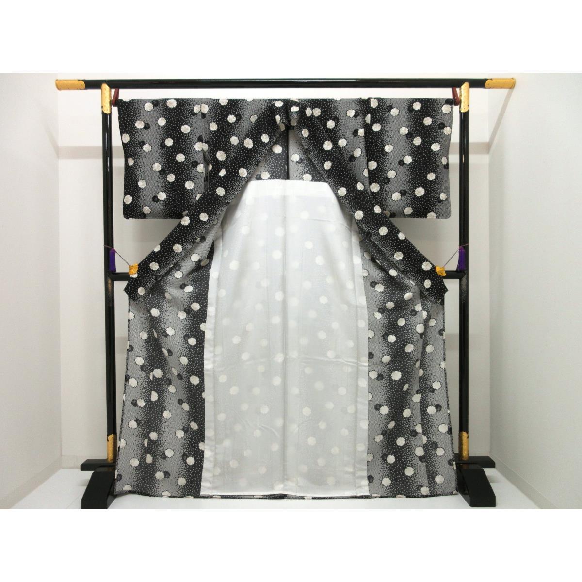 【新品】単衣　小紋