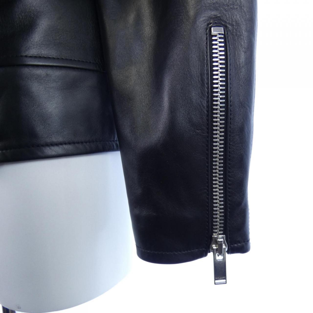 サンローラン SAINT LAURENT L01O　クラシックモーターサイクルジャケット 484284 Y5YA2 レザーライダースジャケット