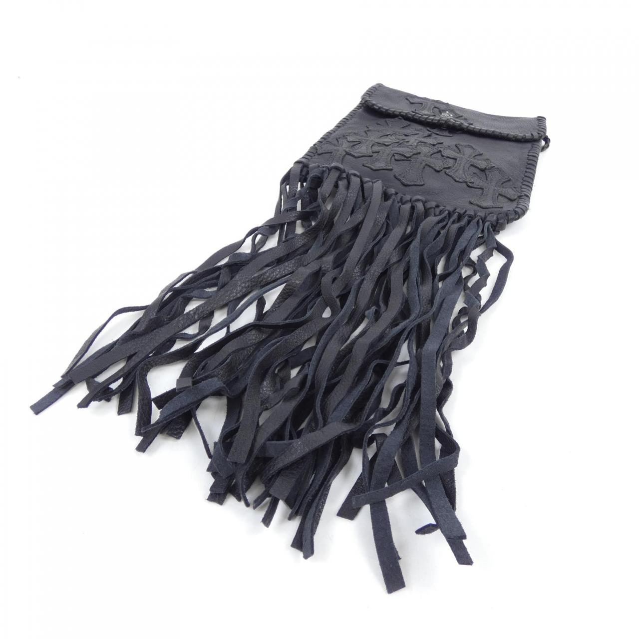 クロムハーツ CHROME HEARTS FLAT HIPPIE W/FRINGE フラットヒッピー フリンじ 2632 304 6300 0900 BAG
