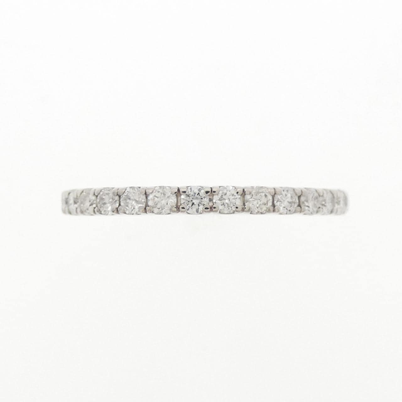PT900 ハーフエタニティ ダイヤモンド リング 0.30CT