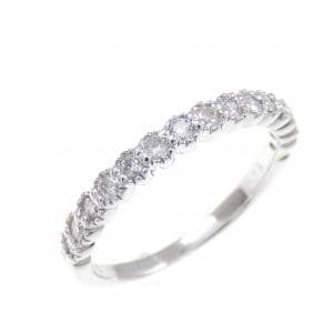 K10WG ダイヤモンド ピンキー リング 0.19CT