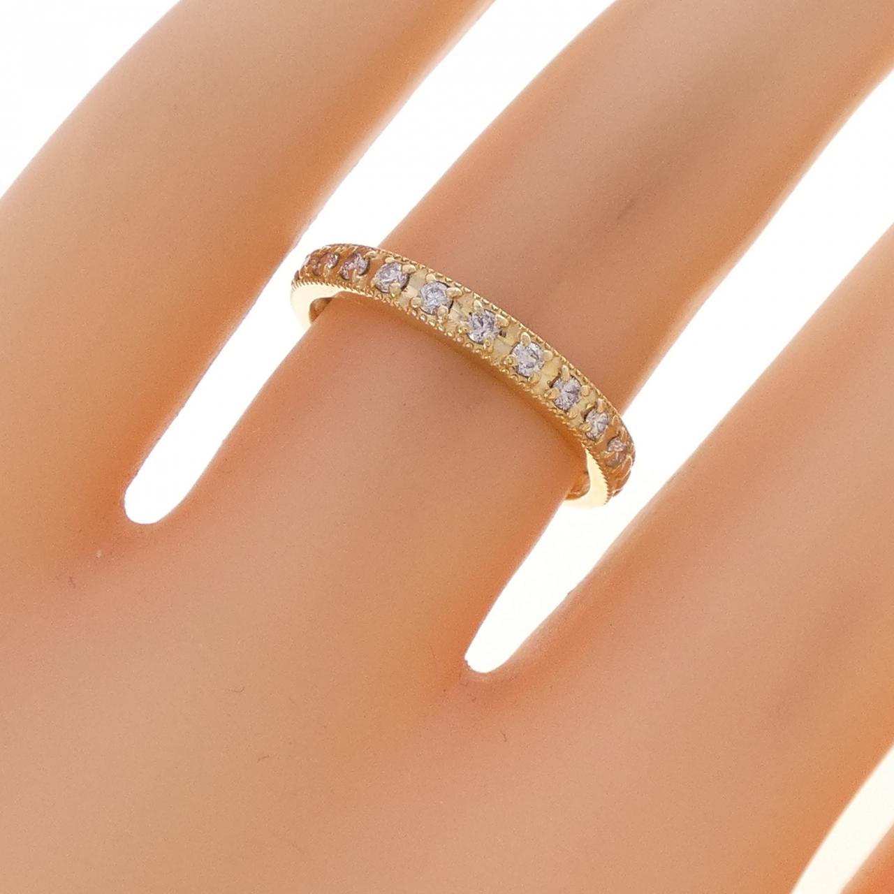 K18YG ダイヤモンド リング 0.18CT