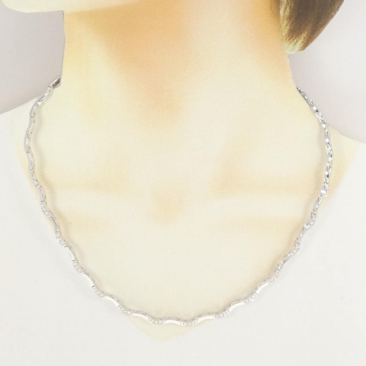 750WG ダイヤモンド ネックレス