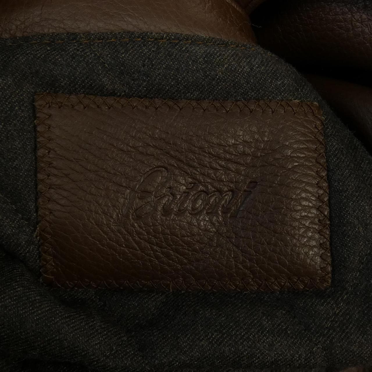 ブリオーニ BRIONI レザージャケット