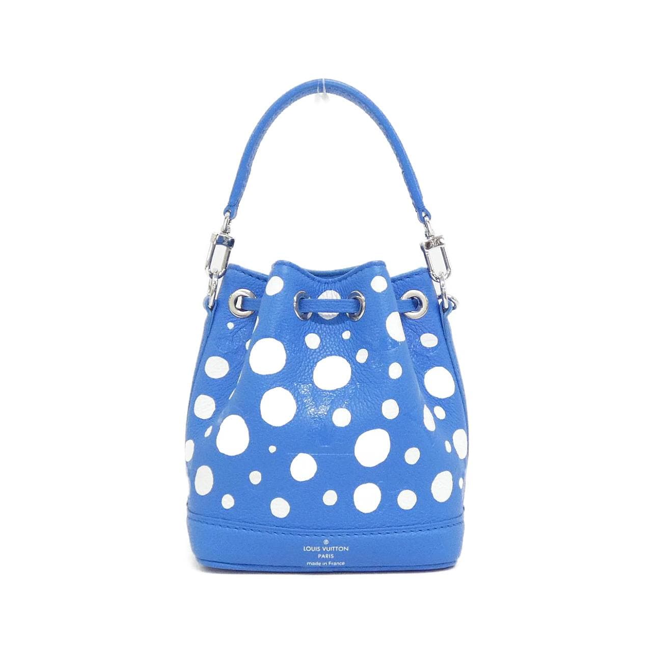 LOUIS VUITTON Monogram Empreinte (LV x YK) Nano Noe M81985 肩背包