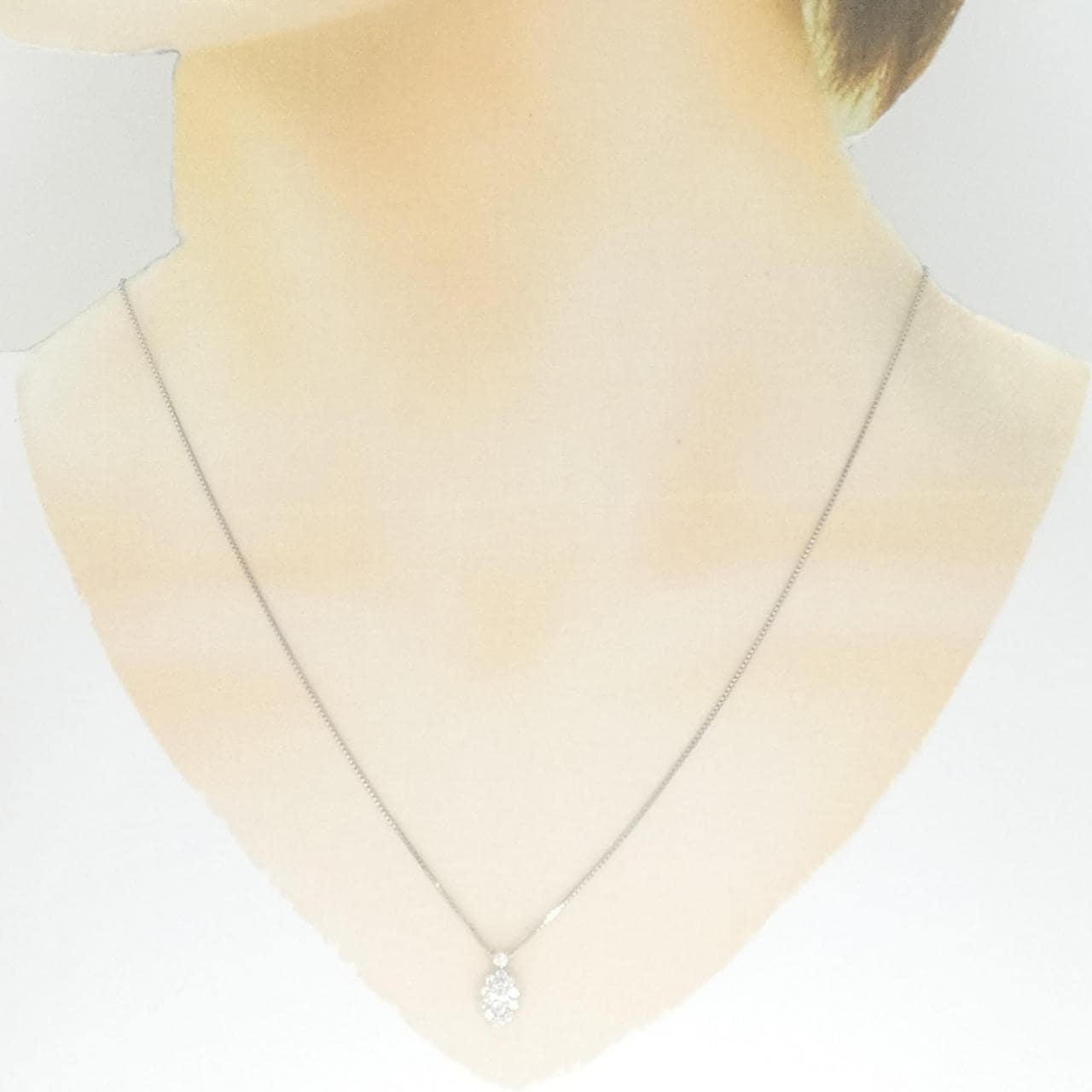 PT ダイヤモンド ネックレス 0.30CT