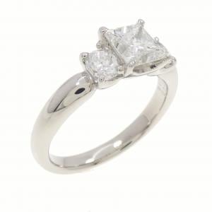 PT ダイヤモンド リング 1.005CT G SI2 ファンシーカット