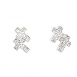 K18WG ダイヤモンド ピアス 0.20CT