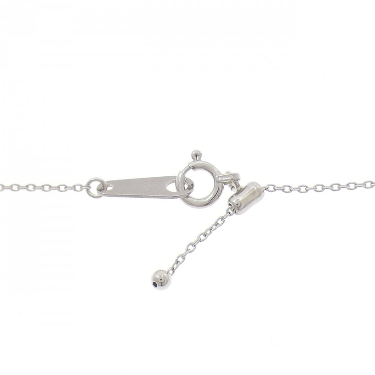 PT900/PT850 Solitaire Diamond Necklace 0.21CT