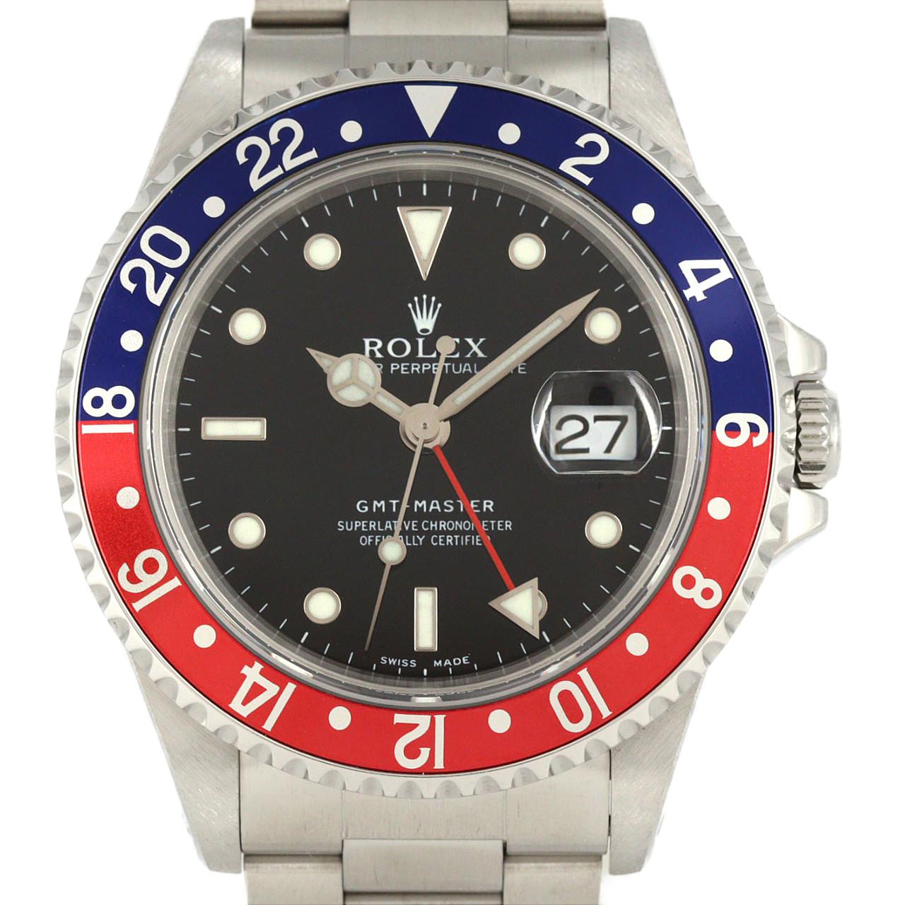 ロレックス GMTマスター 16700 SS 自動巻 A番