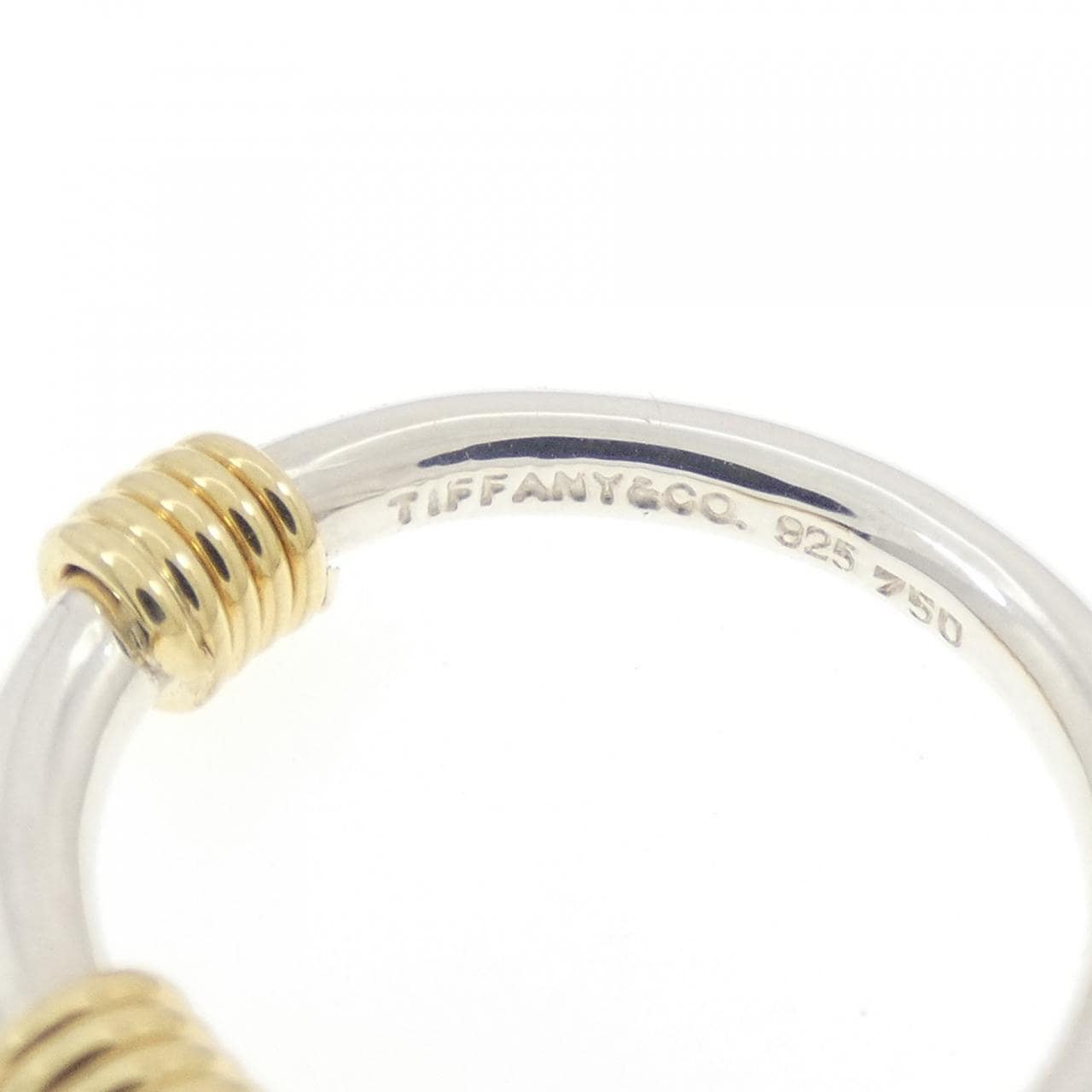 【ヴィンテージ】ティファニー 925/750YG リング