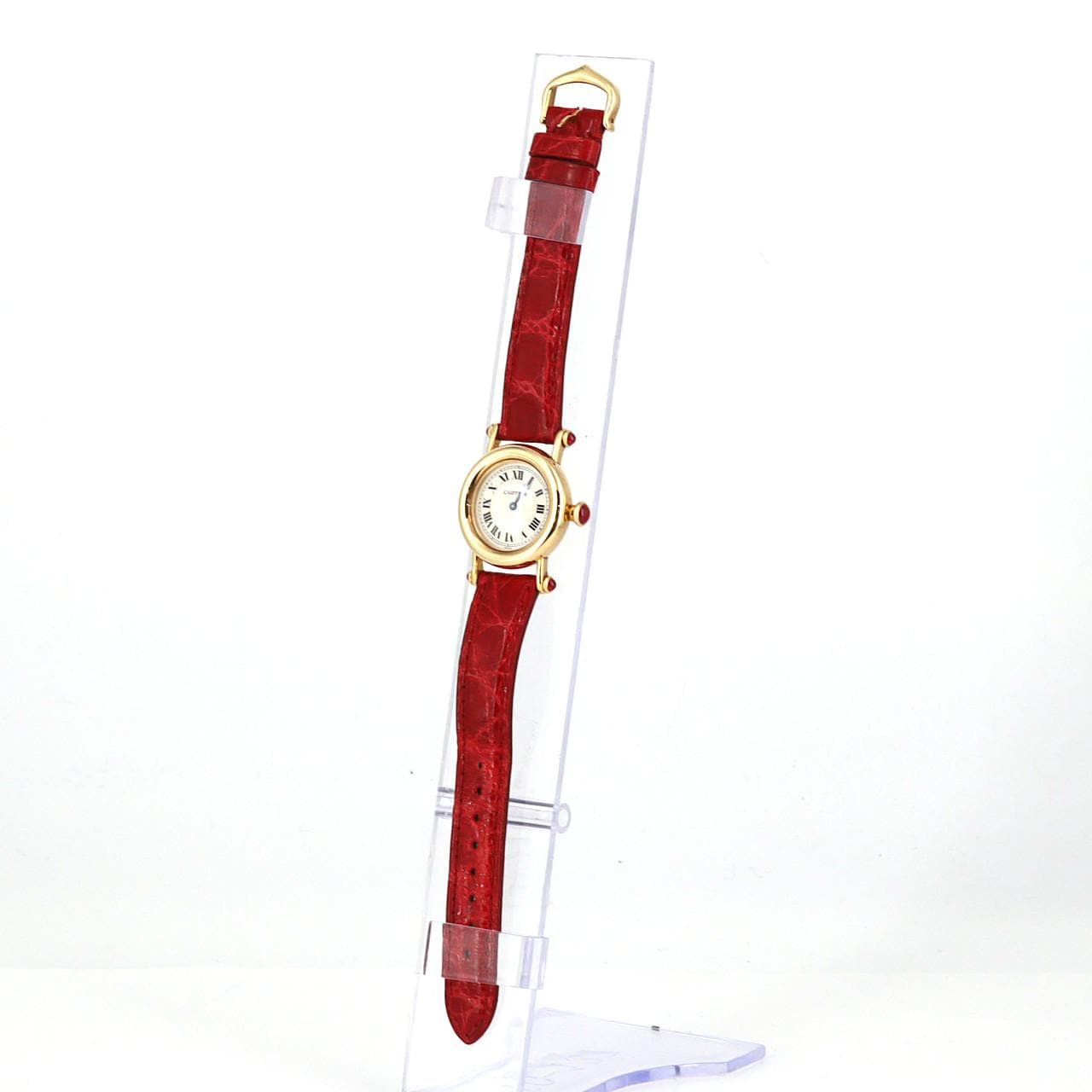 【ノーメンテナンス還元価格】カルティエ ディアボロ YG W1524056 YG クォーツ