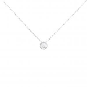 K18WG ダイヤモンド ネックレス 0.10CT