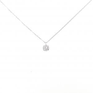 K10WG ダイヤモンド ネックレス 0.09CT