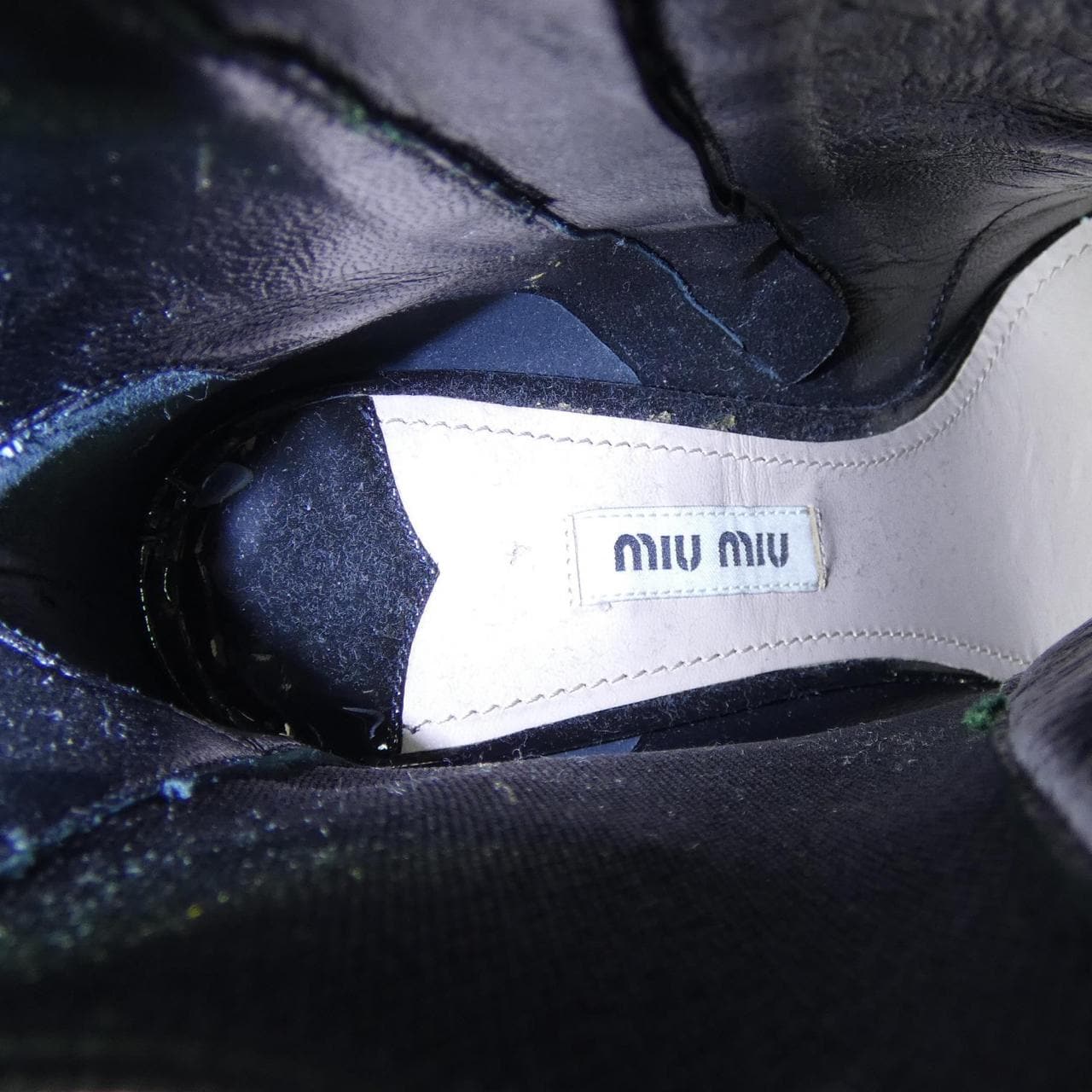 ミュウミュウ MIU MIU ブーツ